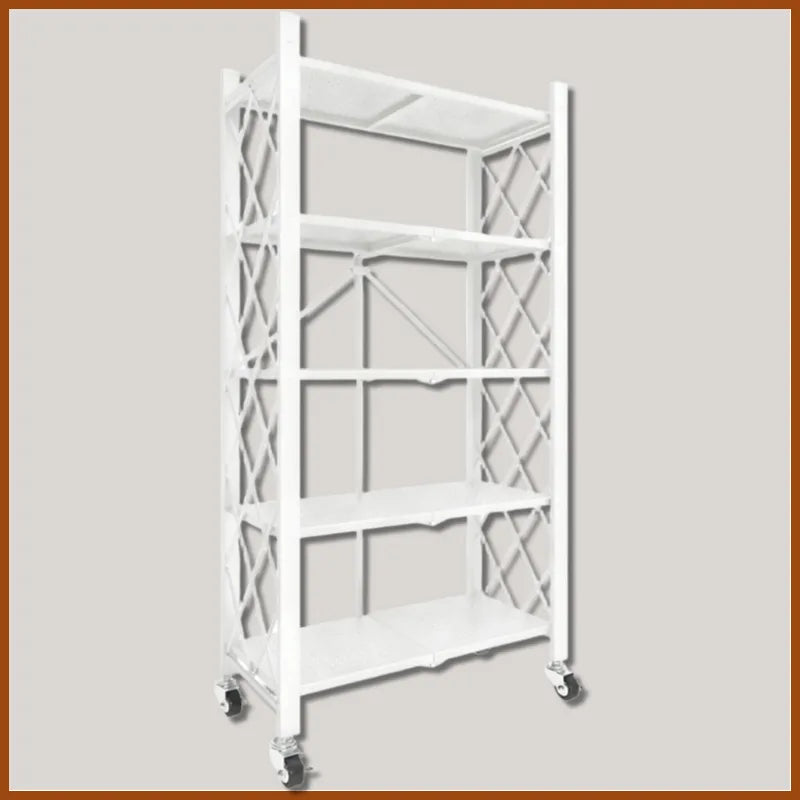 BUY 2 GET 2 FREE! 5-Shelf Heavy Duty Rack - Includes FREE Storage Boxes!