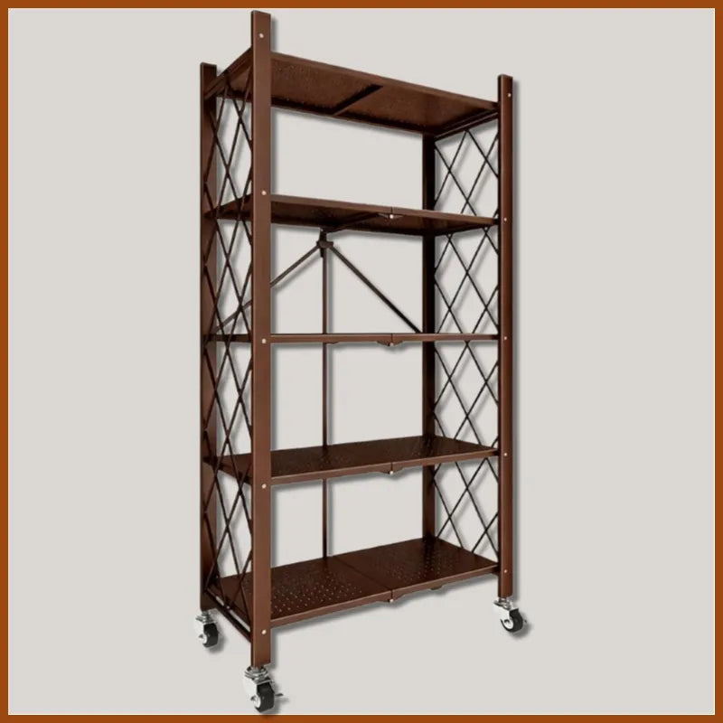 BUY 2 GET 2 FREE! 5-Shelf Heavy Duty Rack - Includes FREE Storage Boxes!