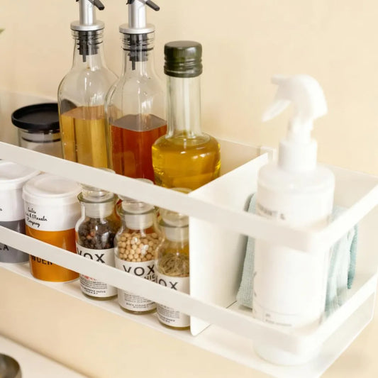 Strong Magnetic Storage Rack – Sturdy Steel Construction, Saves Space