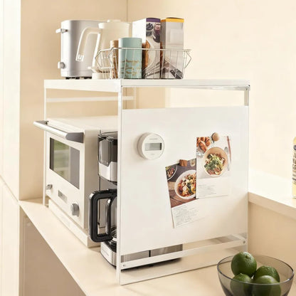 Pro-Grade Steel Kitchen Rack - All-Welded & Sturdy, Space Saver