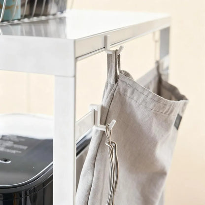 Pro-Grade Steel Kitchen Rack - All-Welded & Sturdy, Space Saver